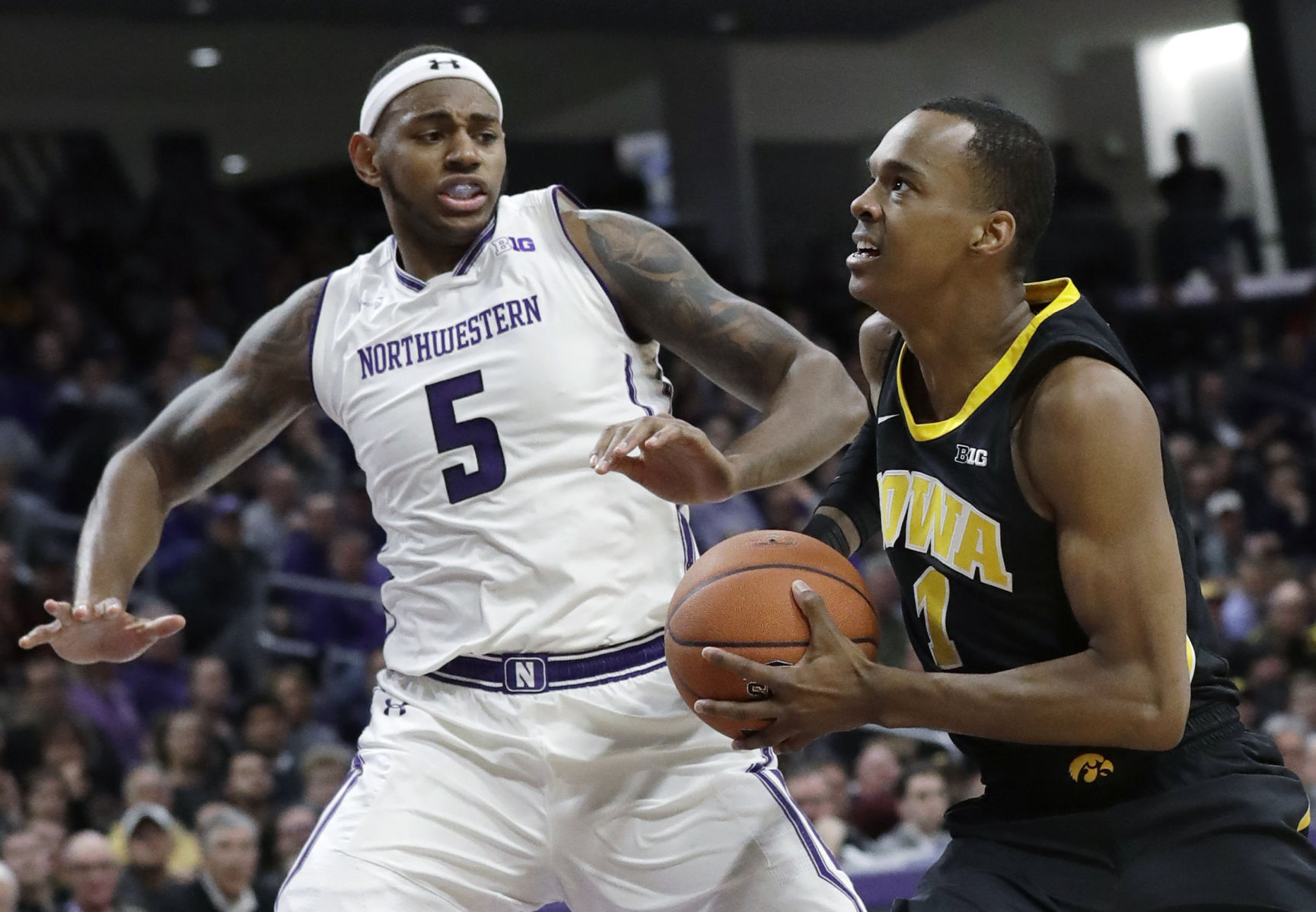 Iowa Northwestern Basketball